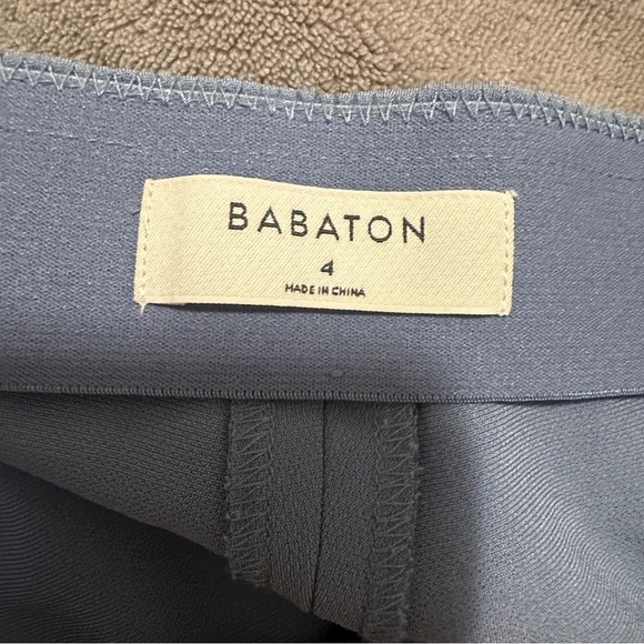 Babaton Atelier Aritzia Jotham Smoky Blue High Rise Trousers Size 4 Women’s - Picture 10 of 12